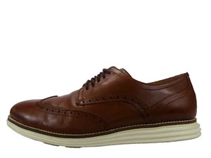 Cole Haan Men's 10M ØriginalGrand Wingtip Oxford Brown Style C26471 - Picture 1 of 8