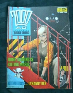 2000AD Comic Ausgabe Prog #566 19/03/88 März 19th 1988 Tyranny Rex - Bild 1 von 6