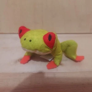 2018 NATIONAL GEOGRAPHIC RED-EYED TREE FROG PLUSH TOY (MCDONALDS) - Picture 1 of 9