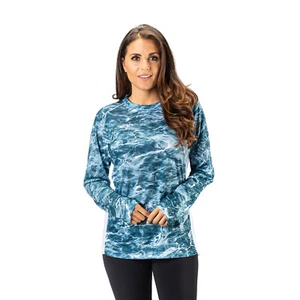 Women's T Shirts 50+ UV Sun Protection Long Sleeve Fishing Shirts - Lightweight - Picture 1 of 21