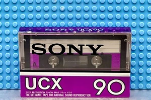 SONY UCX 90 VS. II TYPE II CASSETTE TAPE (1) (SEALED) - Picture 1 of 3