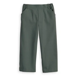BELLA BLISS Twill Zip  Pants - Leaf Green -NWT Boys 14 - Picture 1 of 1