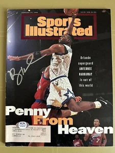 Anfernee "Penny" Hardaway Autographed 1995 Sports Illustrated Magazine PSA/DNA - Picture 1 of 3