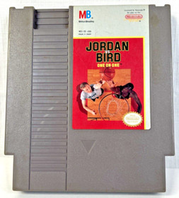 Michael Jordan vs. Larry Bird: One on One - Nintendo NES Milton Bradley Game
