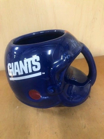 NFL New York GIANTS  -FOOTBALL HELMET SHAPE -  CERAMIC TAKE A LOOK NOW Cover