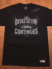 WWE Goldberg "Devastation Continues" Authentic T-Shirt | Wish List ...