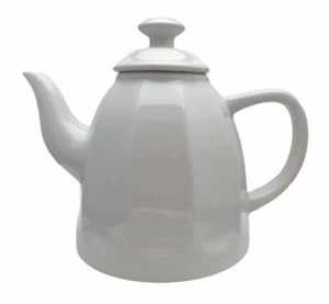 Chantal White Teapot 3 Cup W/ Lid Panels 3 Cup - Picture 1 of 9