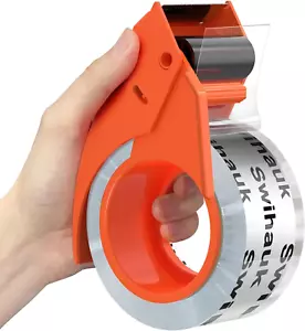 Strapazierfähiges Packband mit Abroller, starkes robustes Versandklebeband, Verpackung - Bild 1 von 16