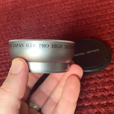 Lente óptica digital 0,5x High Def Pro con macro - Japón Foto 1 de 4