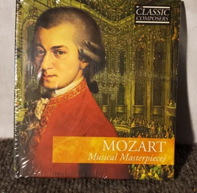Mozart Musical Masterpieces Music CD The Classic Composers + Booklet New Sealed - Image 1 of 4