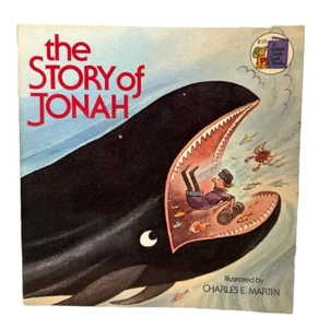 The Story of Jonah 1981 Golden Look Look Book Softcover - Picture 1 of 6