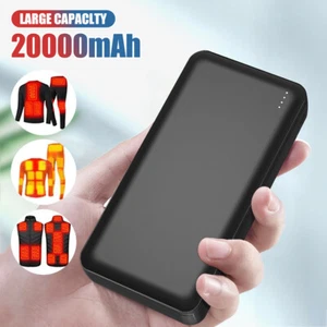 20000mAh External Power Bank 5V/2A Micro/Type-C Portable Fast Charger for Phone - Photo 1 sur 27