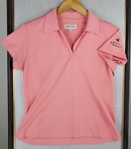 SPORT HALEY x BANDON DUNES Womens Size Small Pink Performance Polo Shirt Golf 