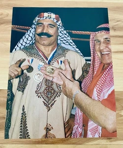 WWE Iron Sheik Vintage 8x10 Rare Original Picture Photo Print Promo WWF - Picture 1 of 2