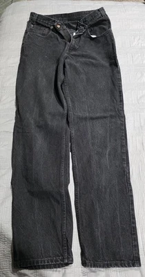Arizona Jean Co Relaxed Straight Leg Jeans tag 32x36 Black Denim - Image 1 of 3