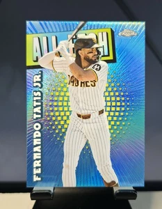 Topps 2025 cromado Fernando Tatis Jr todo grabado #CAE-12 Padres - Imagen 1 de 2