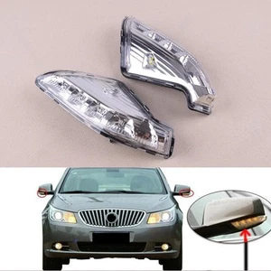 L+R Side View Mirror Turn Signal Light Fit for Buick Lacrosse 2009-15 19x8cm Ky - Picture 1 of 3