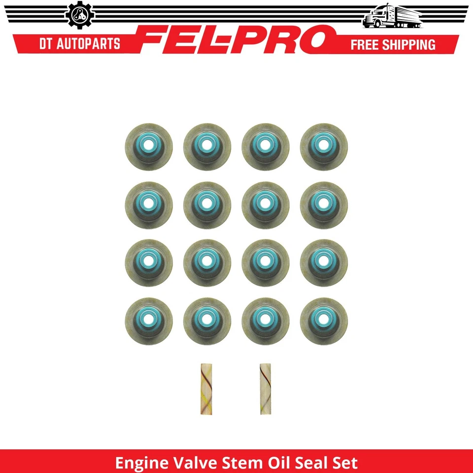 Juego de sellos de aceite de vástago de válvula de motor Chrysler Cirrus 1995-1997, 1999-2000 Fel-Pro Foto 1 de 1