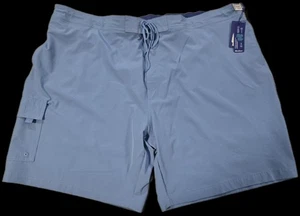 Bañador Roundtree & Yorke Caribbean para hombre 4XB Big Man azul - forrado nuevo con etiquetas $59 - Imagen 1 de 10