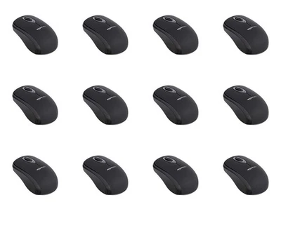 Pack of 12 Amazon Basics 2.4G Wireless Optical Mouse USB Nano Receiver Batteries - Image 1 of 4
