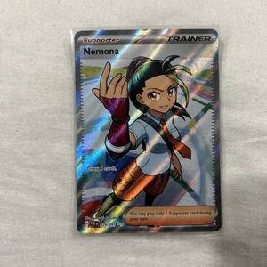 Nemona 229/091 Entrenador Arte Completo Pokémon Destinos Paldeanos Casi Nuevo - Imagen 1 de 2
