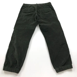 Citizens Of Humanity 27 (Fit 31W 25L) Mid Rise Corduroy Jogger Pants Green HRJ - Picture 1 of 10