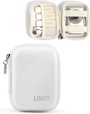 Compact Camera Case for KODAK FZ55 FZ45 Canon IXUS 285, Travel Pouch White - Image 1 of 4