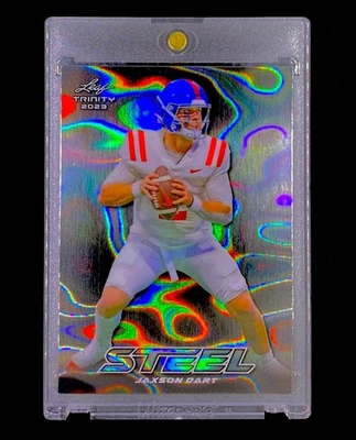JAXSON DART BLACK LAVA ROOKIE REFRACTOR Rare Steel RC Prizm Holo - GIANTS - Image 1 of 4