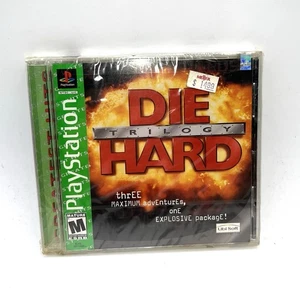 Die Hard Trilogy PS1 PlayStation 1 Brand New Sealed Damaged Case ReadDescription - Picture 1 of 6