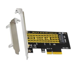 (EM2-5002) Adapter Card Only supports M-key NVMe drives with PCIe support - Photo 1/11