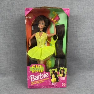 Vintage 1994 Cut And Style Barbie Puppe Mattel #12643 Neu im Karton Haarspielset - Bild 1 von 10