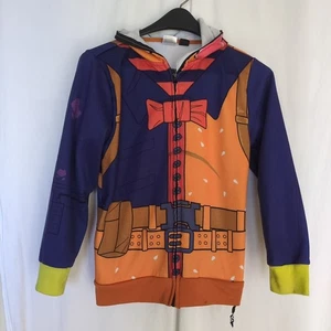 Fortnite Beef Boss Masked Zip Hoodie Unisex Jugend L Epic Games Fun Play Kostüm - Bild 1 von 14