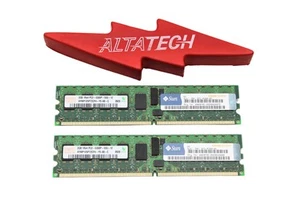 Sun Fire 4GB (2x2GB) Memory Kit X6321A-C RAM 2x 371-4160 DIMMs for X4140 X4440 - Picture 1 of 6
