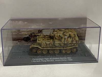 Panzerjager Tiger Elefant sd.Kfz.184 Anzio Italy 1944 WWII 1:72 Tank MIlitary - Image 1 of 2