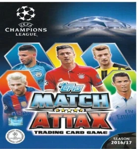 TOPPS MATCH ATTAX CHAMPIONS LEAGUE 2016/17 Trading Cards choose your cards - Picture 1 of 31
