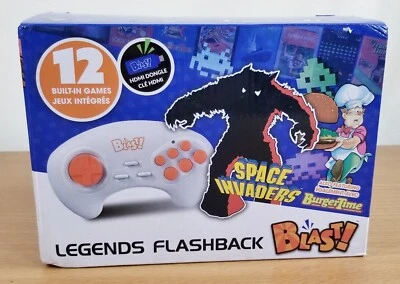 AtGames Legends Flashback Blast TV Game New in box 12 Built in Games Burgertime - Image 1 of 4