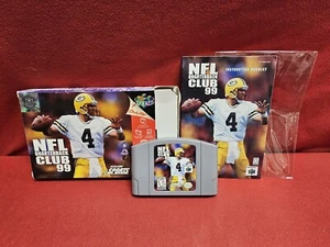 NFL Quarterback Club 99 (Nintendo 64, 1998) N64 COMPLETO EN CAJA - Imagen 1 de 12