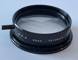 N.P.S. 49 mm DREIECK OBJEKTIV HERGESTELLT IN JAPAN - Bild 1 von 5
