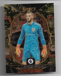 2022-23 Panini Select Premier League Terrace Camo Card : David de Gea #028/225 - Picture 1 of 2