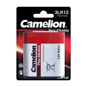 4x 3LR12 Alkaline-Plus-Batterie 4,5V Flachbatterie Blisterpack von Camelion - Bild 1 von 1