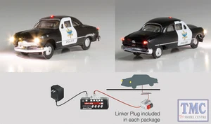 JP5613 Woodland Scenics N Scale Police Car - Picture 1 of 1