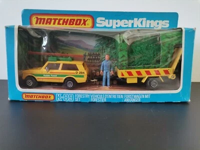 MATCHBOX SUPERKINGS K-89 FORESTRY SET - Immagine 1 di 4