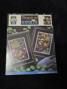 True Colors Tropical Waterline Fish Cross Stitch Patterns Only - Picture 1 of 6