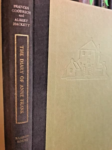 Ann Frank The Diary of a Young Girl 1952 A. Hackett & Goodrich, Random house, HC - Picture 1 of 9