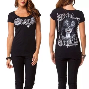 Metal Mulisha Ladies True Beauty Scoop Tee Size XS - Bild 1 von 3