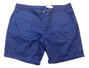 Pantaloncini corti Lane Bryant blu navy super carini 28 nuovi con etichetta - Foto 1 di 4