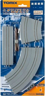 Tomytec TOMIX N gauge Wide Tram Mini Rail Set Basic Set MA-WT pattern 91086 New - Image 1 of 2