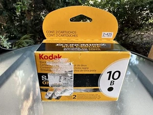 Kodak Ink Cartridge 10B Black 2 Pack Genuine EXP ? - Picture 1 of 3