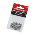 M6 X 1.0mm - 25 Pce Helicoil Type Threaded Inserts