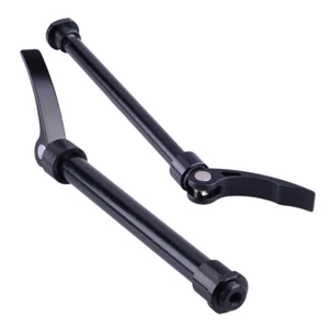 Front Rear Wheel Hub Thru Axle Quick Release Skewers Fit For MTB Mountain Bike - Picture 1 of 4